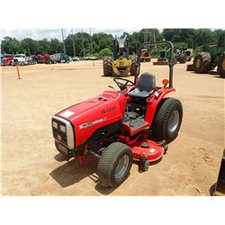 MASSEY FURGESON 1230 FARM TRACTOR, VIN/SN:G-D4001 - 60" CUTTER, ROLL BAR, METER READING 1,312 HOURS