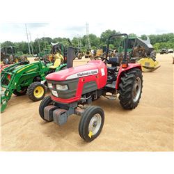 MAHINDRA 4500 FARM TRACTOR, VIN/SN:UP1885 - ROLL BAR, METER READING 801 HOURS