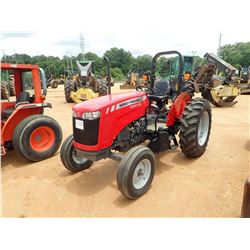 2016 MASSEY FERGUSON 2604H FARM TRACTOR, VIN/SN:MEADA22DYG1105953 - (1) REMOTE, ROLL BAR, METER READ