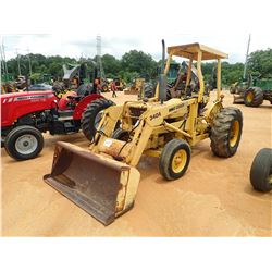 FORD CU414C FARM TRACTOR, VIN/SN:C701061 - 1 REMOTE, CANOPY, FORD 340A FRONT LOADER ATTACHMENT, METE