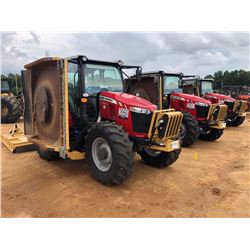 2018 MASSEY FERGUSON 5711 MOWER TRACTOR, VIN/SN:J5178022 - MFWD, (3) REMOTES, DIAMOND MOWERS, 5.5' R