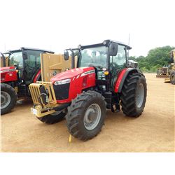 2018 MASSEY FERGUSON 5711 MOWER TRACTOR, VIN/SN:J5178028 - MFWD, (3) REMOTES, DIAMOND MOWERS, 5.5' R