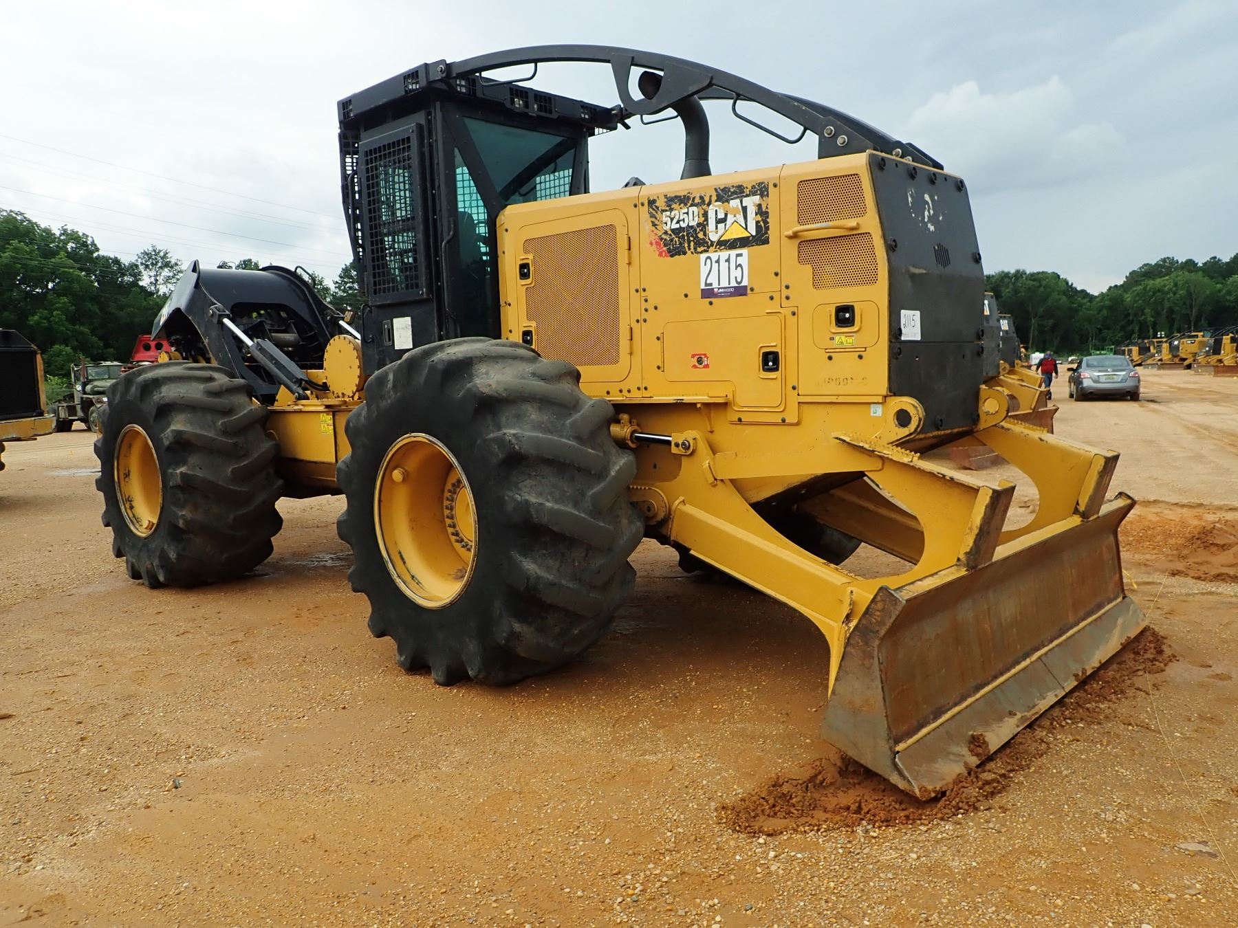2022 CAT 525D SKIDDER VIN SN GKP00198 GRAPPLE SINGLE 2022 CAT 525D SKIDDER VIN SN GKP00198 GRAPPLE SINGLE