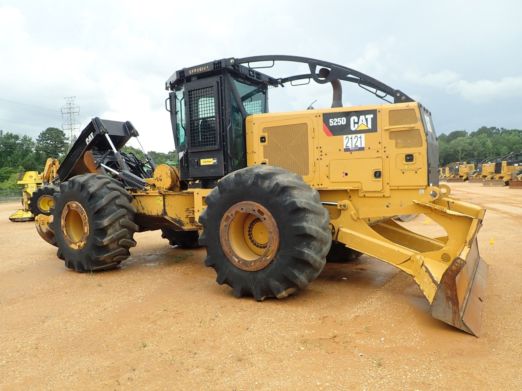 2022 CAT 525D SKIDDER VIN SN GKP00191 GRAPPLE DUAL 2022 CAT 525D SKIDDER VIN SN GKP00191 GRAPPLE DUAL