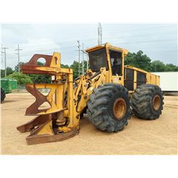 TIGERCAT 720B FELLER BUNCHER, VIN/SN:7202171 - TIGERCAT DW5602 SAW HEAD, CAB, A/C, 67X34.00-25 TIRES
