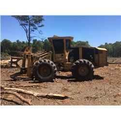 2009 TIGERCAT 718E FELLER BUNCHER, VIN/SN:7181051 - TIGERCAT 5000 SAW HEAD, CAB, A/C, 23.1-26 TIRES,