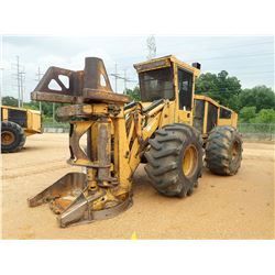 2010 TIGERCAT 718E FELLER BUNCHER, VIN/SN:1124 -TIGERCAT DW5502 SAWHEAD, CAB, A/C, 28L-26 TIRES