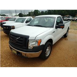 2011 FORD F150 PICKUP, VIN/SN:1FTMF1CM7BKD12666 - V6 GAS ENGINE, A/T, ODOMETER READING 140,508 MILES