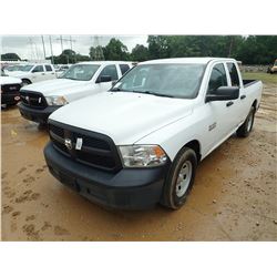 2014 DODGE RAM 1500 PICKUP, VIN/SN:ES350372 - EXT CAB, V6 GAS ENGINE, A/T, ODOMETER READING 115,013 