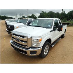 2014 FORD F250 PICKUP, VIN/SN:1FT7ZX2A6XEEB43119 - EXTENDED CAB, V8 GAS ENGINE, A/T, ODOMETER READIN