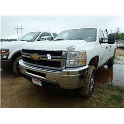 2012 CHEVROLET 2500HD PICKUP, VIN/SN:1GC1KVCG2CF209939 - 4X4, EXT CAB, V8 VORTEC GAS ENGINE, A/T, OD