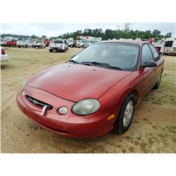 1999 FORD TAURUS VIN/SN:1FAFP5225X2110048 - GAS ENGINE, A/T, ODOMETER READING 165,349 MILES (COUNTY 