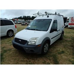 2012 FORD TRANSIT CONNECT CARGO VAN, VIN/SN:NM0LS7AN2CT083862 - PROPANE ENGINE, A/T