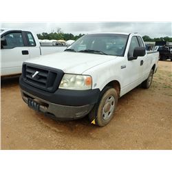 2006 FORD F150 PICKUP, VIN/SN:1FTRF12V26NA99081 - EXTENDED CAB, GAS A/T, ODOMETER READING 344,637 MI