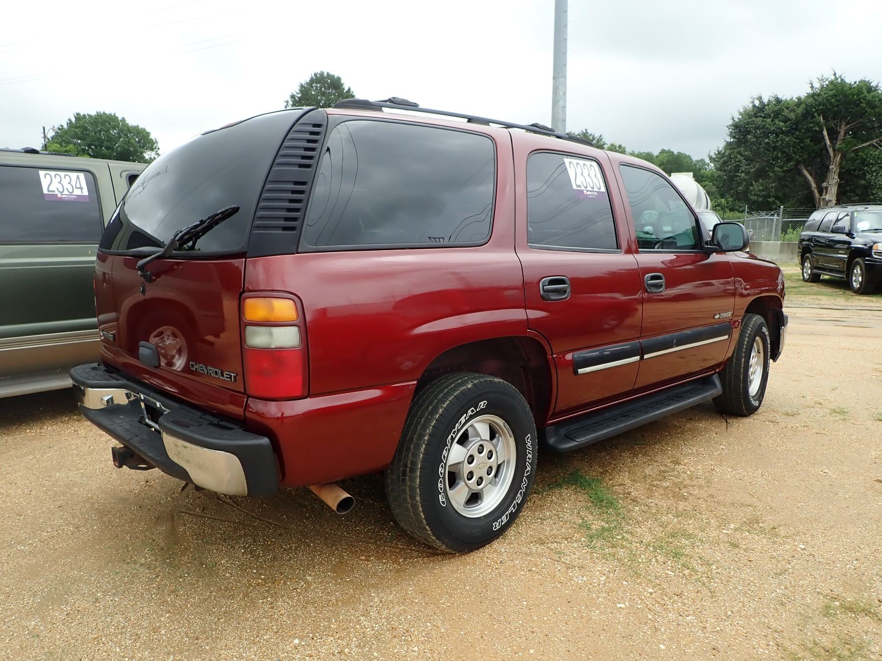 Chevrolet tahoe vin Chevrolet tahoe vin