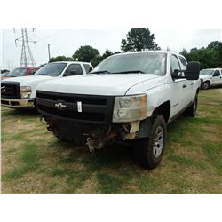 2007 CHEVROLET SILVERADO PICK UP, VIN/SN:2GCEK13M371611952 - 4X4, EXT CAB, GAS ENGINE, A/T, ODOMETER
