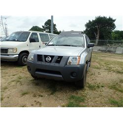 2005 NISSAN XTERRA SUV, VIN/SN:5N1AN08U55C626786 - V6 GAS ENGINE, A/T, ODOMETER READING 148,270 (NO 