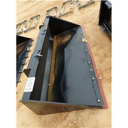 78" BUCKET W/ TEETH FITS SKID STEER LOADER (B-5)