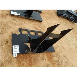 ROCK, SCAB, STUMP REMOVER, FITS SKID STEER LOADER (B-5)