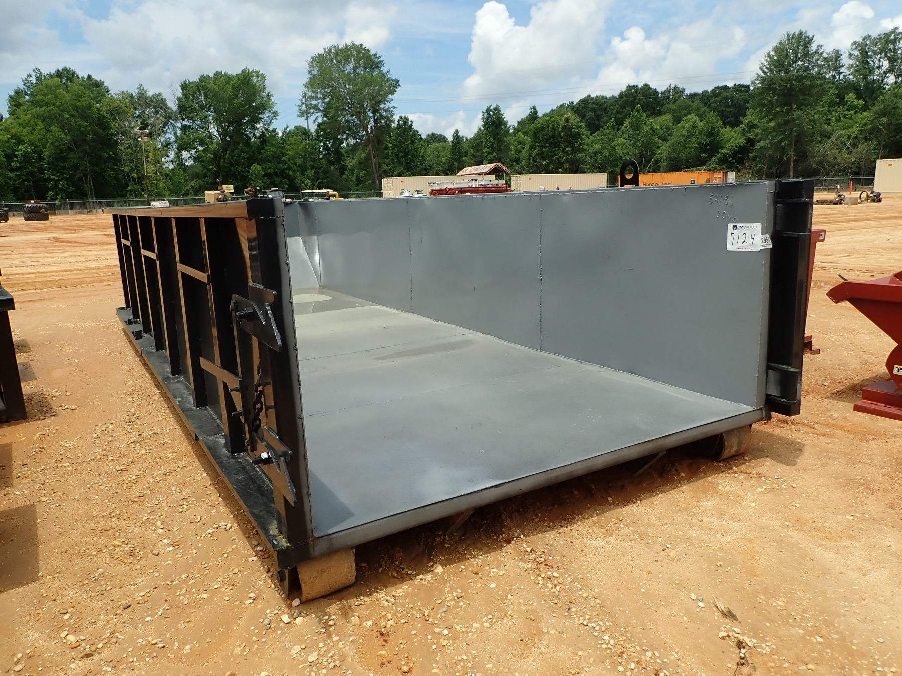 20 YARD ROLL OFF CONTAINER (B7) J.M. Wood Auction Company, Inc.