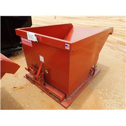 1 YARD SELF DUMPING HOPPER (B-7)