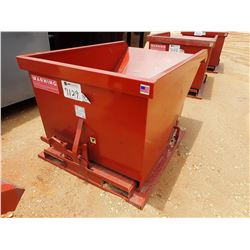 1 YARD SELF DUMPING HOPPER (B-7)