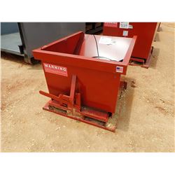 .5 YARD SELF SUMPING HOPPER (B-7)