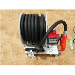 DIESEL PUMP 110 VOLT AC, W/ HOSE & NOZZLE (B-7)
