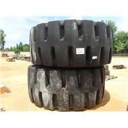 (2) 45/65R45 TIRES (B-8) (UTILITY CO OWNED)