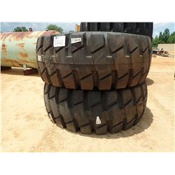 (2) 33.25-25 TIRES (UNUSED) (B-8)