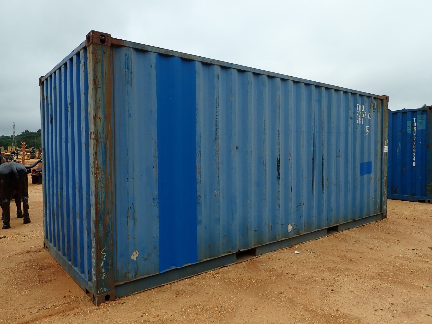 20' STEEL SHIPPING CONTAINER (B-9)