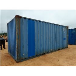 20' STEEL SHIPPING CONTAINER (B-9)