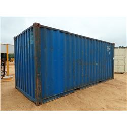 20' STEEL SHIPPING CONTAINER (B-9)