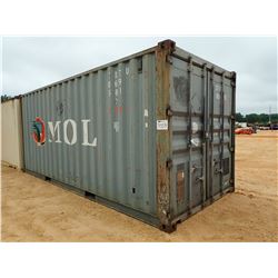 20' STEEL SHIPPING CONTAINER (B-9)