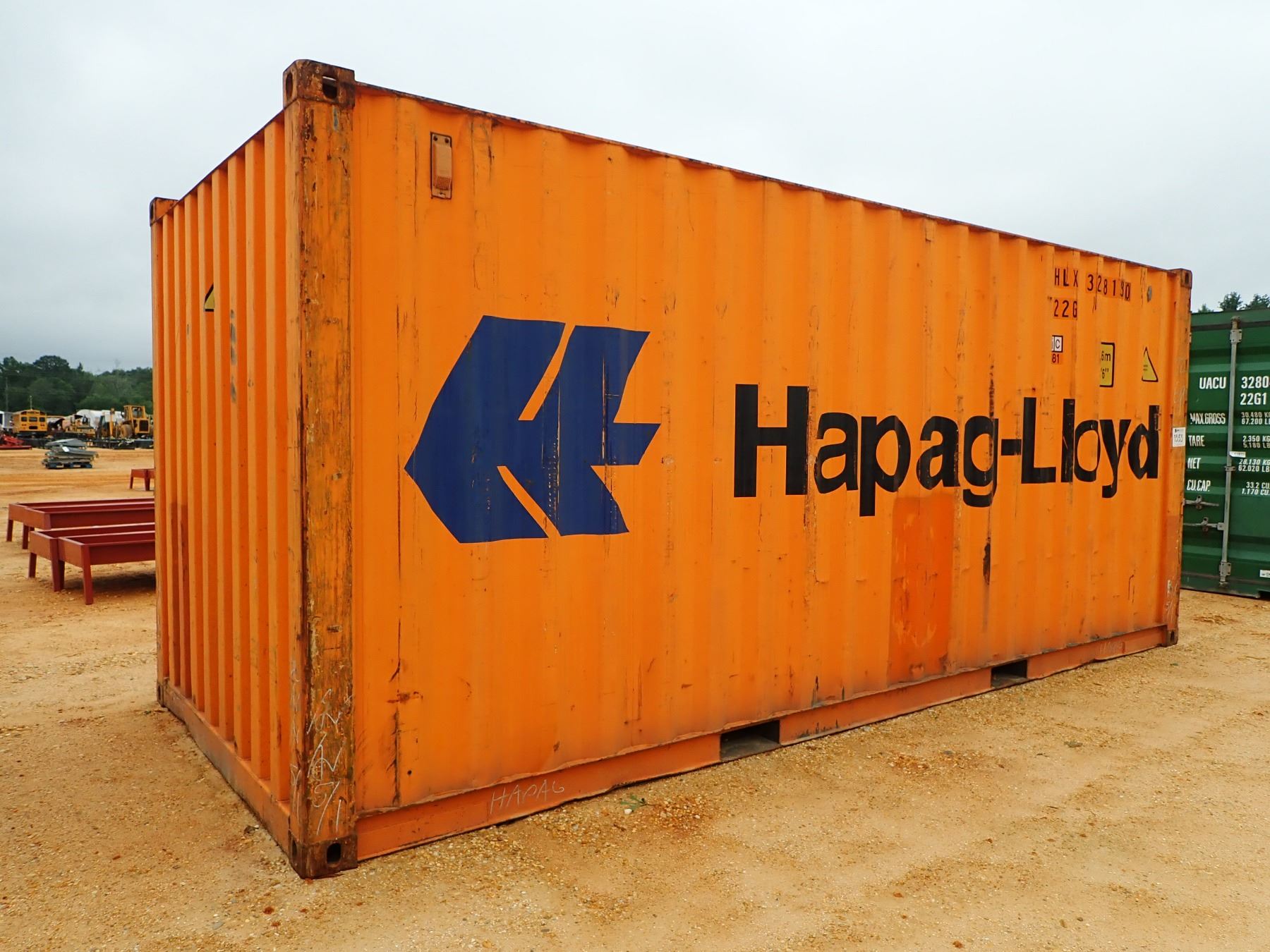 20' STEEL SHIPPING CONTAINER (B-9)