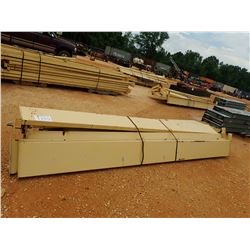 (1) PALLET SUPPORT RAILS (B9)