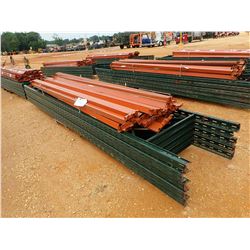 PALLET SUPPORT RAILS W/ UPRIGHTS (B-9)