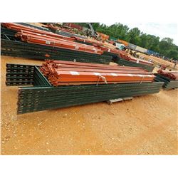 PALLET SUPPORT RAILS W/ UPRIGHTS (B-9)