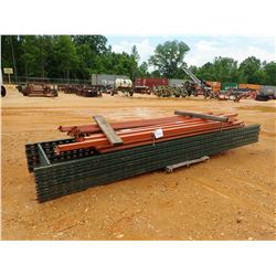 PALLET SUPPORT RAILS W/ UPRIGHTS (B-9)