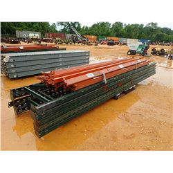 PALLET SUPPORT RAILS W/ UPRIGHTS (B-9)