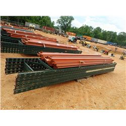 PALLET SUPPORT RAILS W/ UPRIGHTS (B-9)