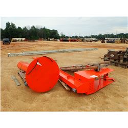 GE STATIONERY SWING CRANE, 1,000# CAP (B-9)