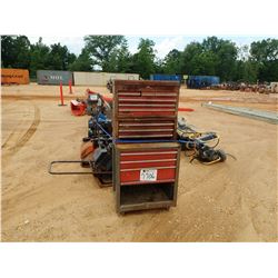 MISC LOT - (1) WELDER, (4) GENERATOR, (3) AIR COMPRESSOR, (2) PRESSURE WASHER, (2) TAMPS, (3) TOOL B