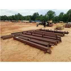 16' X 60' METAL BUILDING FRAME W/PURLINS (B-9)