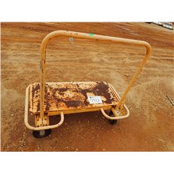 4 WHEEL METAL CARTS, 3,000# CAP (B-9)