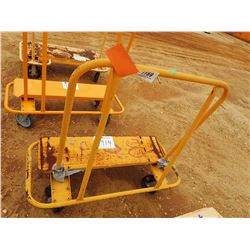 4 WHEEL METAL CARTS, 3,000# CAP (B-9)