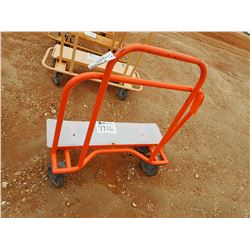 4 WHEEL METAL CARTS, 3,000# CAP (B-9)