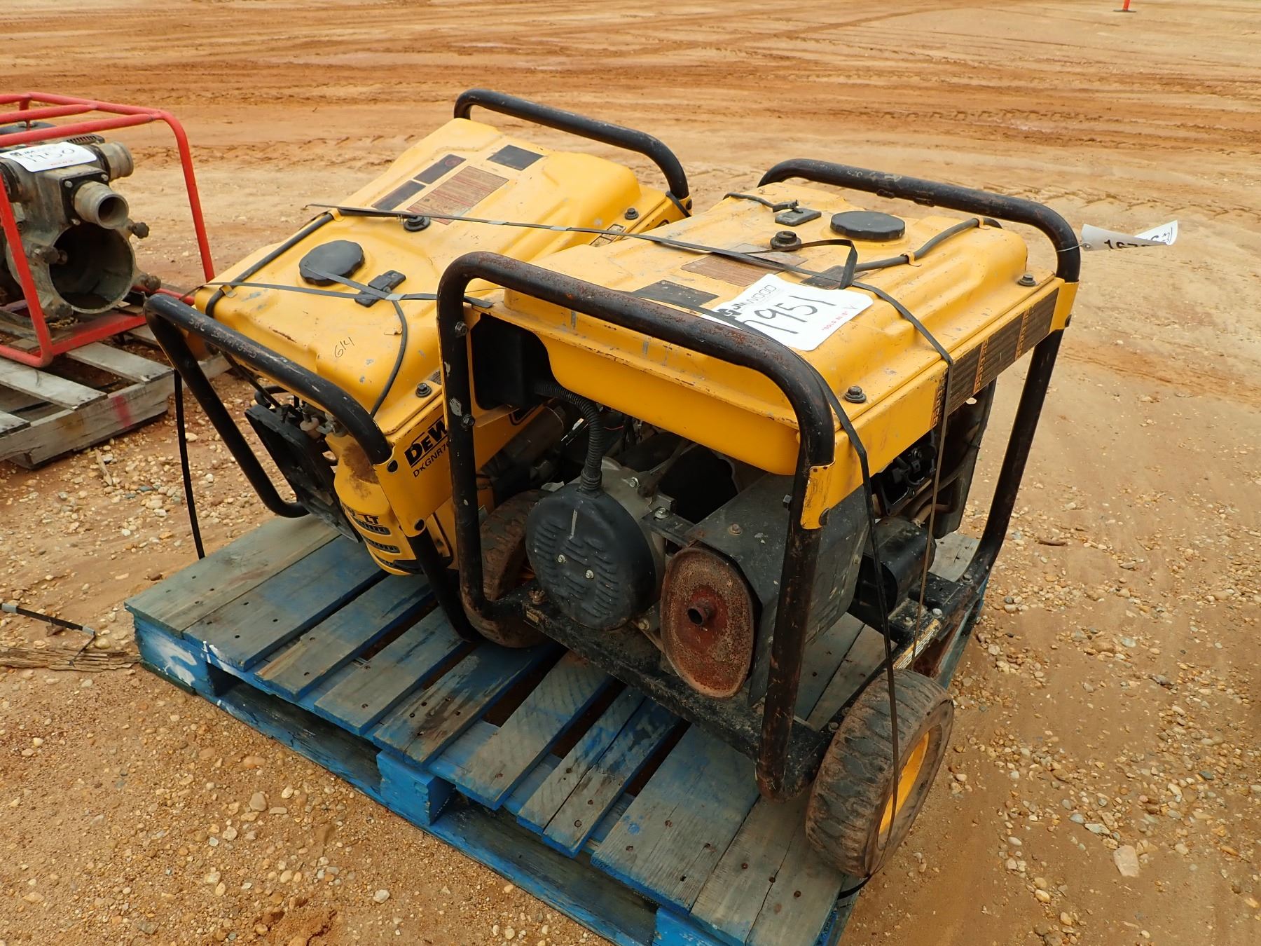 DEWALT GENERATOR, PORTABLE (PARTS ONLY) (B9) J.M. Wood Auction