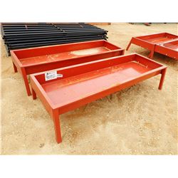 (2) 30" X 90" METAL FEED BUNK (C-4)