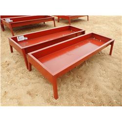 (2) 30" X 90" METAL FEED BUNK (C-4)